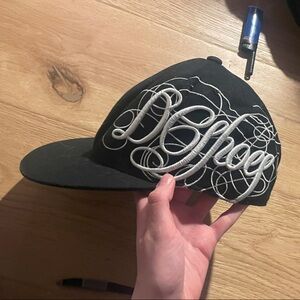 Y2K DC Shoes Cap with White Embroidered detailing